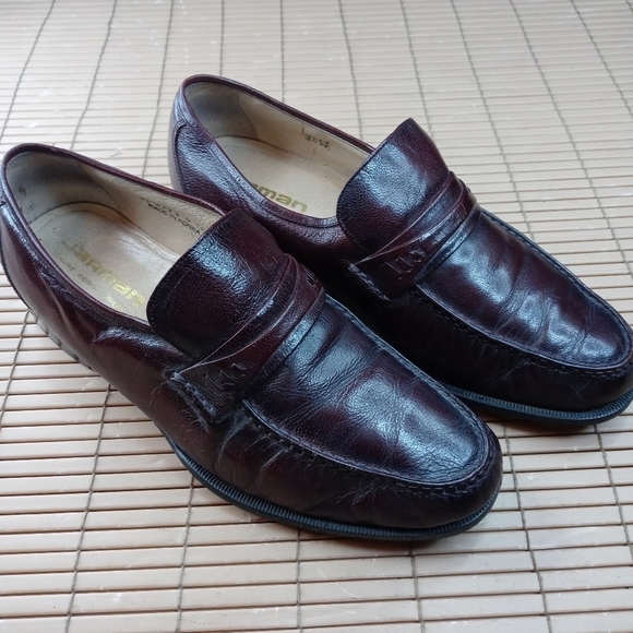 Jarman Men Dress Shoes with Super Soft Genuine Kidskin Uppers Size 9EEE Burgundy main image 9